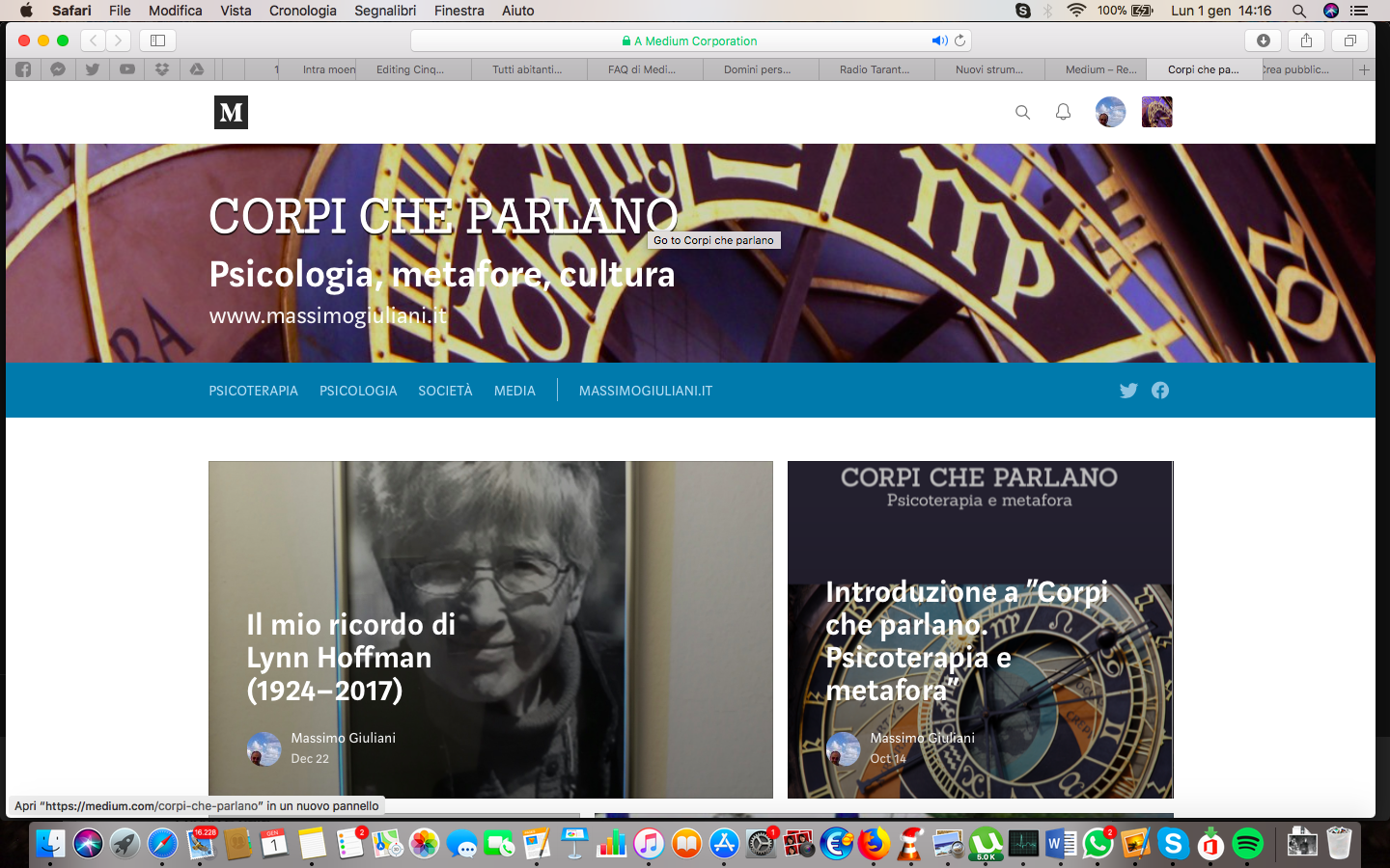 “Corpi che parlano” è ora anche il mio nuovo blog (su Medium.com)