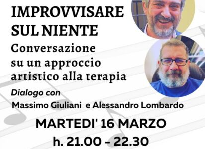 Webinar su psicoterapia e arte (soprattutto musica)
